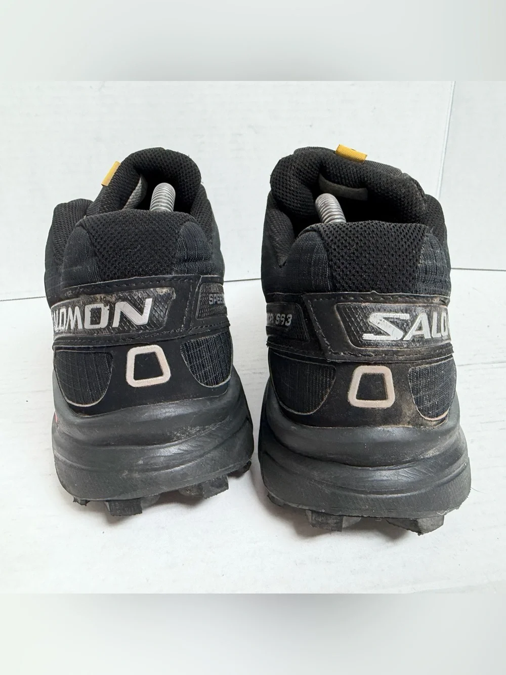 Salomon Speedcross 3 Trail Running Shoes Sneakers Black Mens Size 10.5